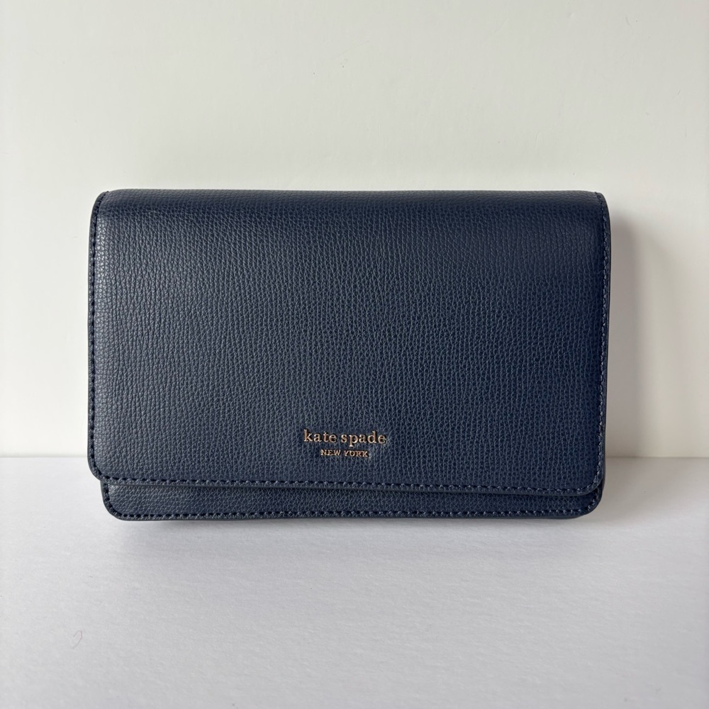 NWT Kate Spade Sylvia‎ Wallet on Chain Crossbody Bag Blue Going out / Party Bag